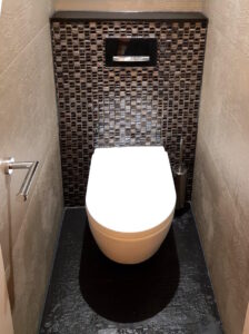 Foto toilet gekit door Kitservice Friesland
